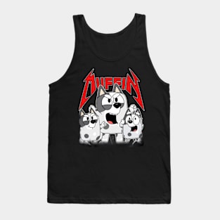 muffin funny metal Tank Top